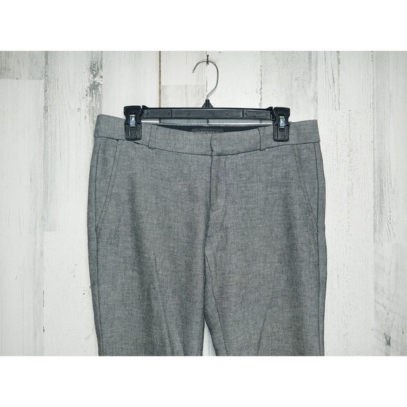 Banana Republic Pants Womens 4S Gray Ryan Mid Rise Straight Leg - Picture 3 of 6